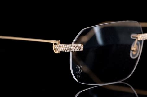 cheap iced out cartier glasses|diamond cut cartier glasses.